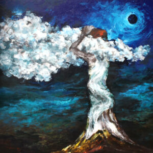 Oil & Acrylic On Canvas