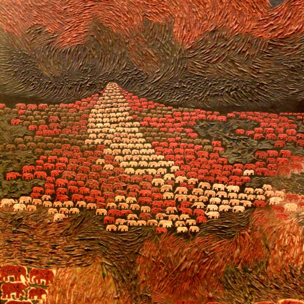 Z.-Teguh-Suwarto-Kawanan-Gajah-90x70-cm-Oil-on-Canvas-60-juta